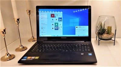 Lenovo G50 15'' 8GB  RAMs 256GB SSD Intel(R) Celeron(R) 2,16 GHz Windows 10 Home