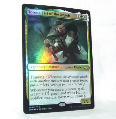Torens, Fist of the Angels Foil Innistrad Crimson Vow Rare MTG NM