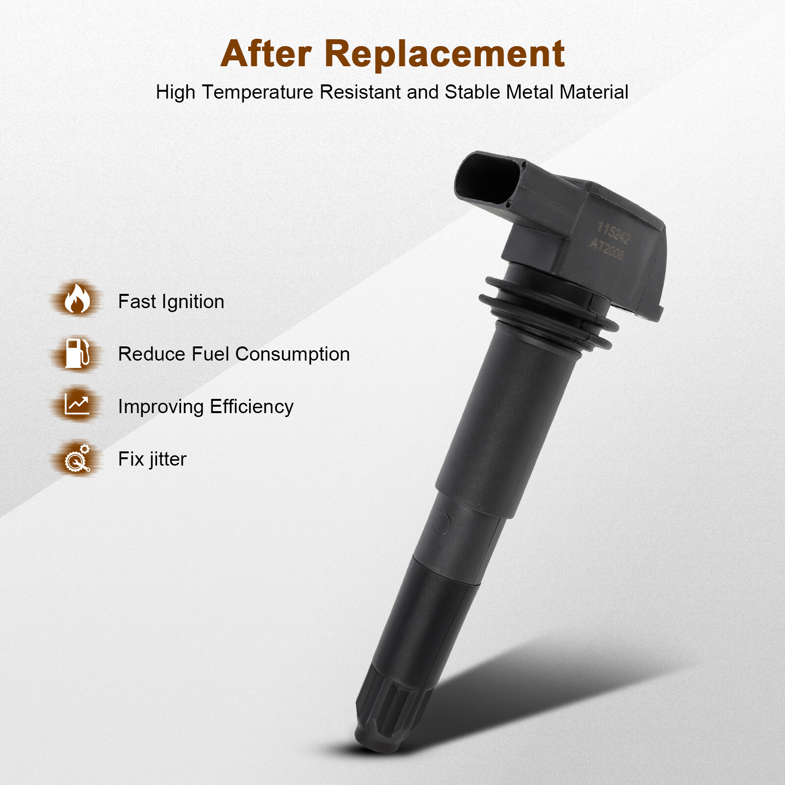 8 Ignition Coils Pack For Porsche Carrera GT 2004 2005 5.7L V10 94860210400