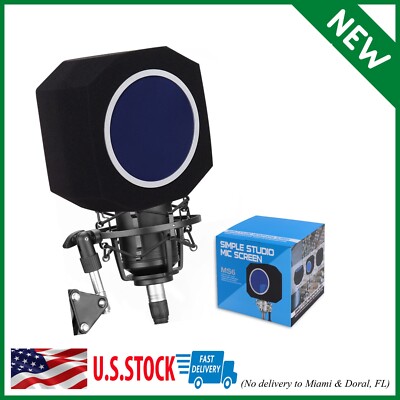 Isolation Ball, Microphone Pop Filter Isolation Ball, Wind Shield Acoustic Fi...