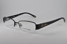 Anne Klein Eyeglasses AK 9128 566S Satin Black, Size 52-16-135