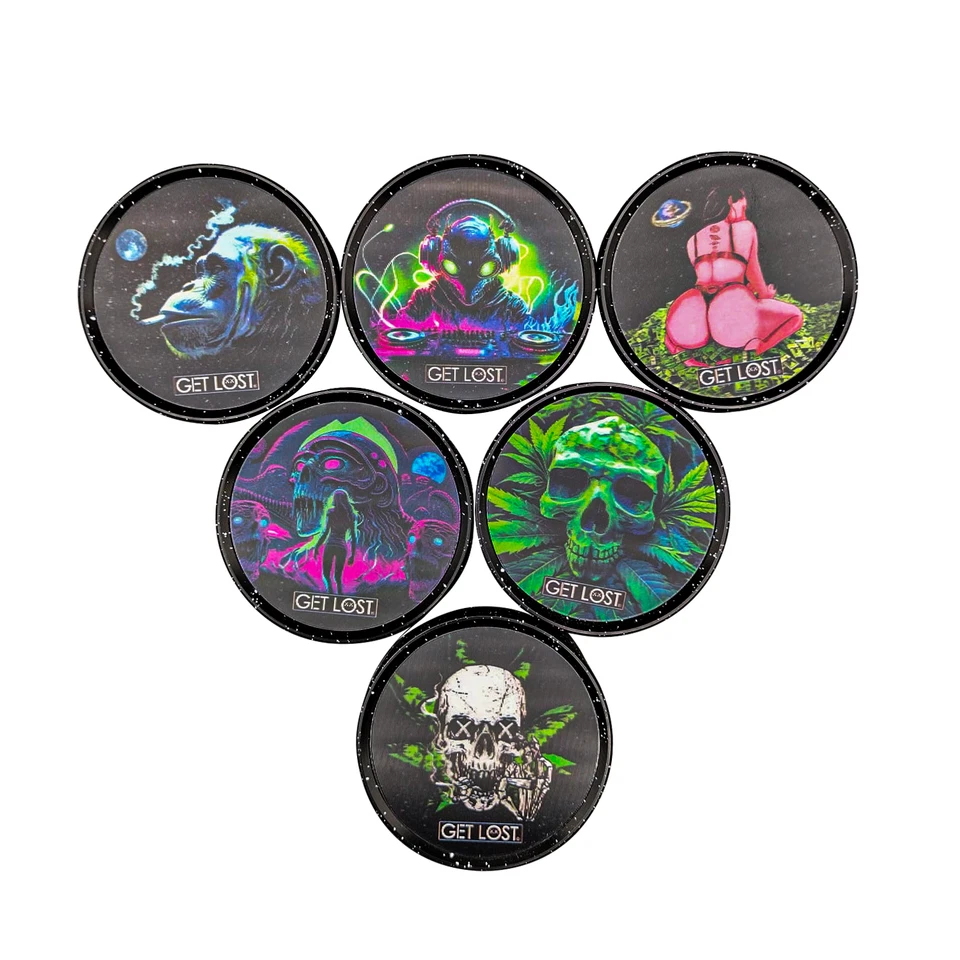 Get Lost Galaxy 3D Grinders Herb Grinders Tobacco Grinder Herb Grinder 63 mm - Image 4 of 4