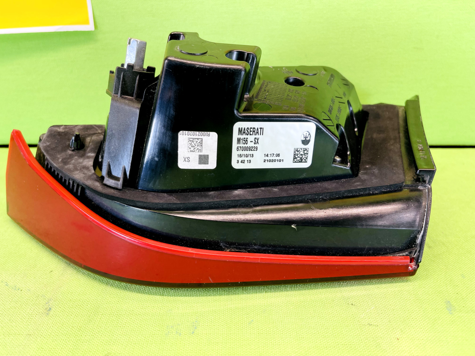 2013 - 2017 MASERATI QUATTROPORTE LEFT INNER TRUNK TAIL LIGHT OEM TESTED