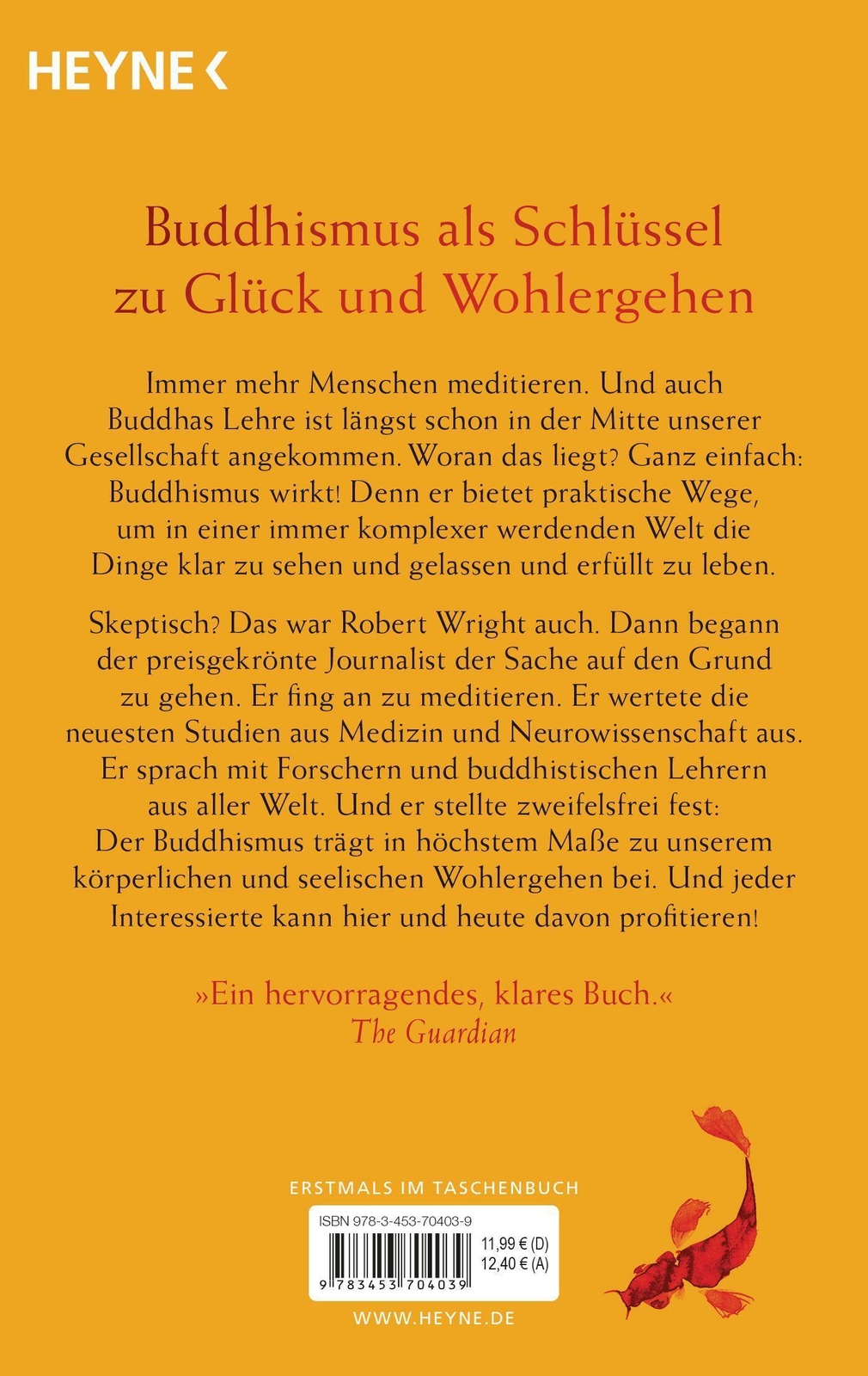 Thumbnail - Buddhismus Wirkt Robert Wright Taschenbuch 416 S. Deutsch 2021 Heyne