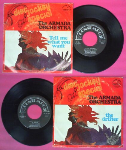 LP 45 7'' THE ARMADA ORCHESTRA Tell me what you want The drifters no cd mc dvd - Imagen 1 de 1