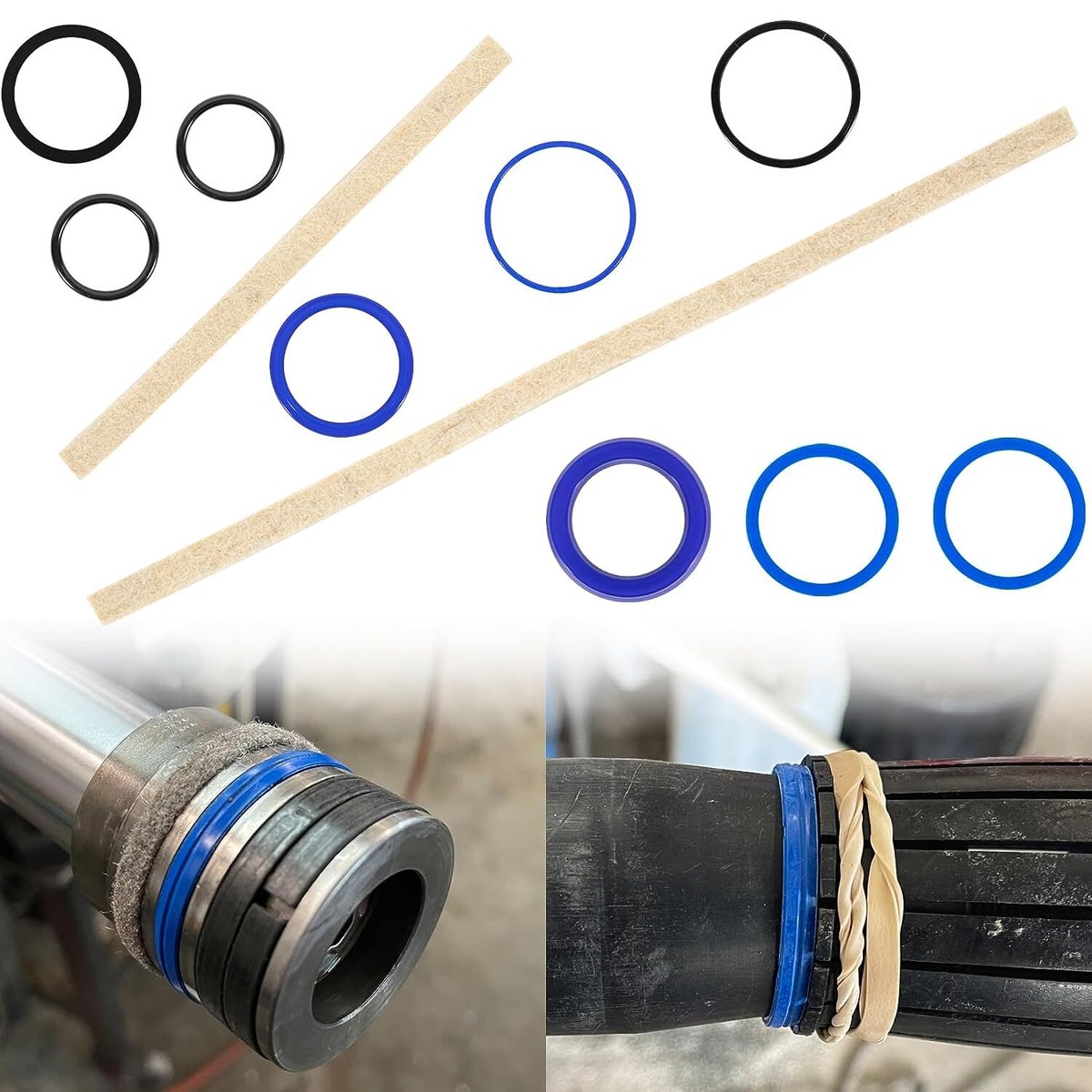 For Rotary 2 Post Lift Hydraulic Cylinder Seal Kit FJ783-12TH BH