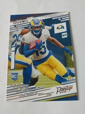 Tutu Atwell 2021 Panini Chronicles Prestige Rookie Card Los Angeles Rams  #222