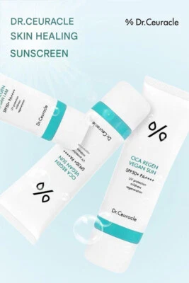 Cica Regen Vegan Sun SPF50+ PA++++ 50ml Sun Protection DR.CEURACLE