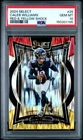 2024 PANINI SELECT RED & YELLOW SHOCK #25 CALEB WILLIAMS ROOKIE RC PSA 10