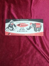 Vintage Nelson Knitting Co. Sock Monkey Sock Elephant Instructions Original
