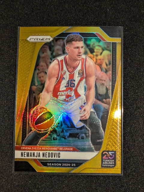 2024-25 Panini Prizm Euroleague Nemanja Nedovic Gold /10