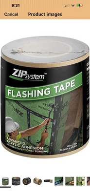 #ad ZIP System Flashing Tape 6in x 75ft Adhesive Tape $80.00