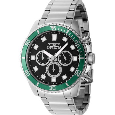 Uhr Invicta 46051 Herren Chronograph Edelstahl Armband Edelstahl Neu Original