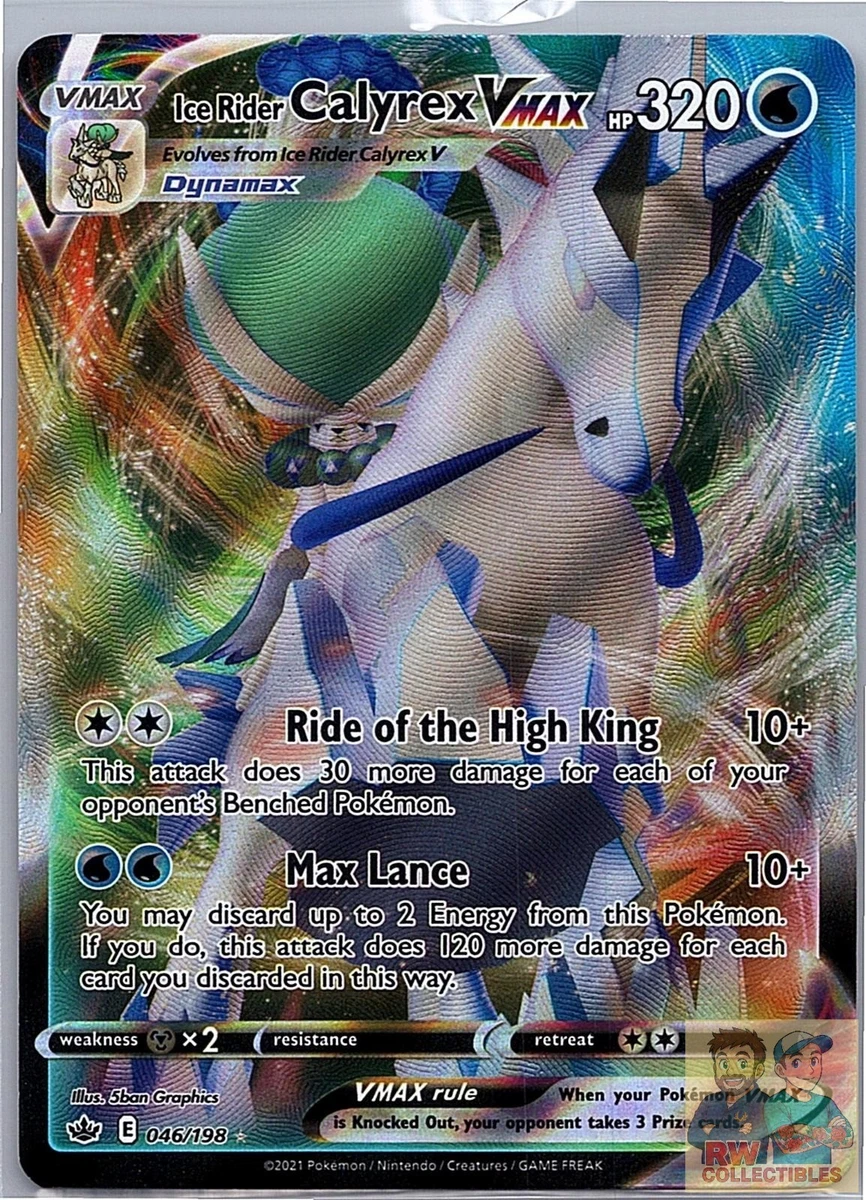 Ice Rider Calyrex VMAX Pokmon TCG Cards for sale | eBay