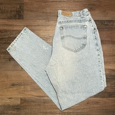 Vtg MR Lee Riders Jeans 31x30 Heritage High Rise Tapered USA Made Women  s 90s