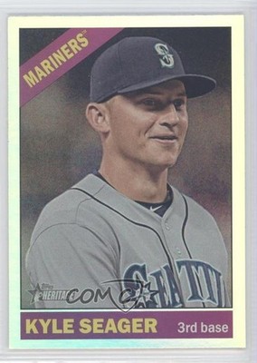 2015 Topps Heritage Retail Chrome Foil Kyle Seager #THC-493 b3e