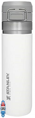 #ad #ad Stanley Quick Flip GO Water Bottle 24 oz Push Button Lid Leak $44.99