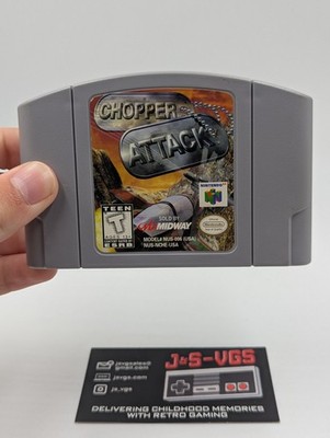 Chopper Attack (Nintendo 64, 1997) Authentic Game Cartridge Only #4