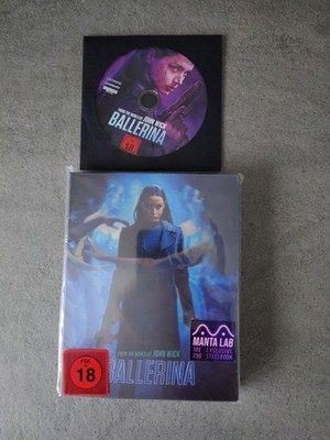 Ballerina (John Wick)-Manta Lab 4K UHD/Blu-ray DL A Fullslip- Steelbook -LESEN