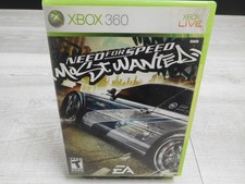 Need for Speed: Most Wanted 2005 Microsoft Xbox 360 Video Game MISSING MANUAL