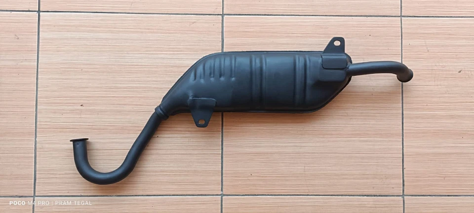 Honda DAX ST90 Complete Exhaust Original Copy Hand Made AAA+++ Materials - Image 2 of 4