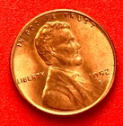 1952-S Lincoln Wheat Cent Penny GEM RD BU From an Original Bank Roll