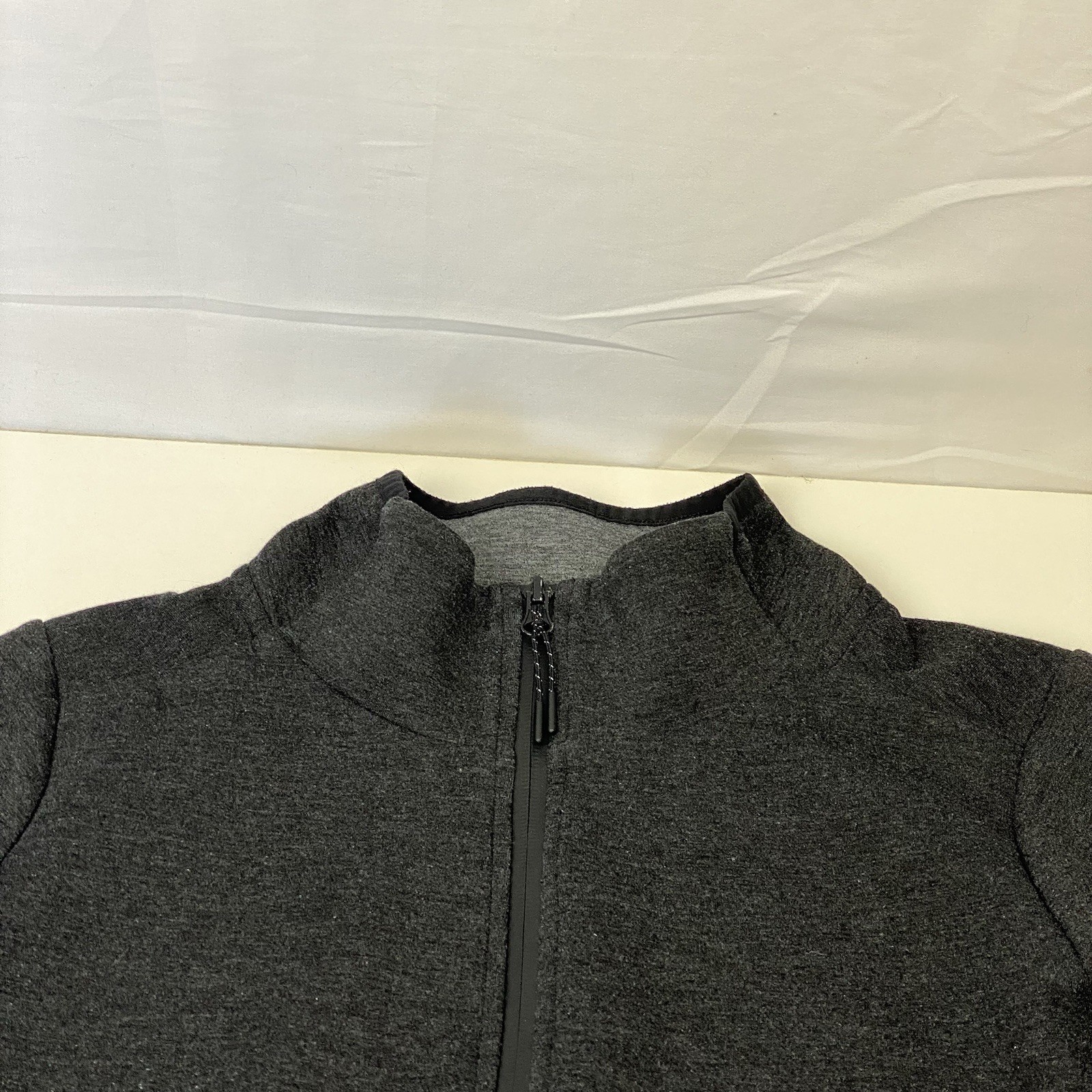 Champion Womans S Small Solid Dark Gray Full Zip … - image 10