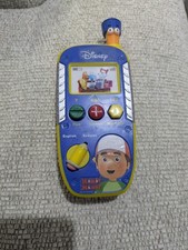 Handy Manny Manny's Learning Phone Spanish  English Disney V-Tech HTF VERY RARE