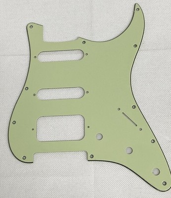 Vintage Green 3-Ply For Fender 11 Sctew Stratocaster Start HSS Guitar Pickguard