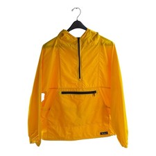 Giacca Pullover Vintage Woolrich Anorak - Giallo Brillante - Confezioni In Tasca XL