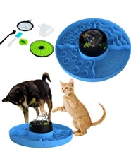 8-in-1 Multifunctional Slow Feeder Dog Bowls & Snuffle Mat for Dogs Cats 