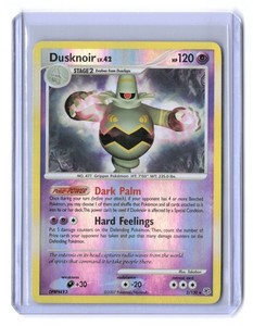 Dusknoir 2/130 Reverse Holo Rare Diamond Pearl Base LP+ Pokémon TCG Vintage