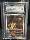 Pokémon Team Rocket's Meowth 203/182 Sv10: Destined Rivals Holo CGC Gem Mint 10