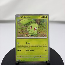 Pokémon Ascended Heroes #8/217 Chikorita Cosmos Holo
