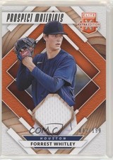 2020 Elite Extra Edition Prospect Materials Orange 42/199 Forrest Whitley 0c6