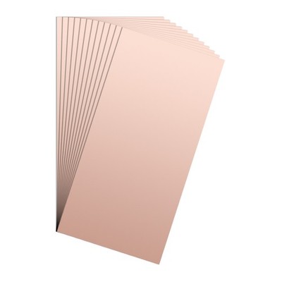 4x8 Inch Single Sided Copper Clad Laminate PCB, 12 Pcs 1mm Prototype Board