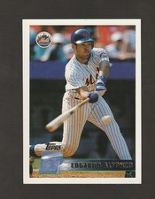 1996 Topps #99 Edgardo Alfonzo rookie card, New York Mets. rookie card picture