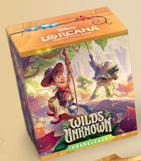 Disney Lorcana TCG Wilds Unknown Pre-release Kit LIVE ONLY