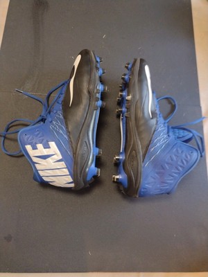 Nike Zoom Code Elite 3/4 TD Blue Black Football Cleats 603368-004 Men s 13.5