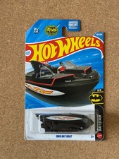 2026 Hot Wheels 1966 Bat Boat Batman BLACK - Fast Shipping