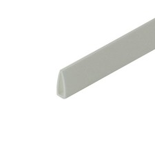 Outwater White 1/8" Styrene U-Channel - Size Options