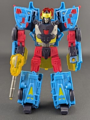 Transformers Legacy United Hot Shot complete Hasbro Deluxe Class Cybertron
