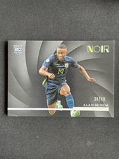 Alan Minda 2024-25 Panini Noir Ecuador RC /49 #103