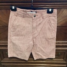 NWT Children s Place Red Stripe Bermuda Shorts Size 12 - 26 W