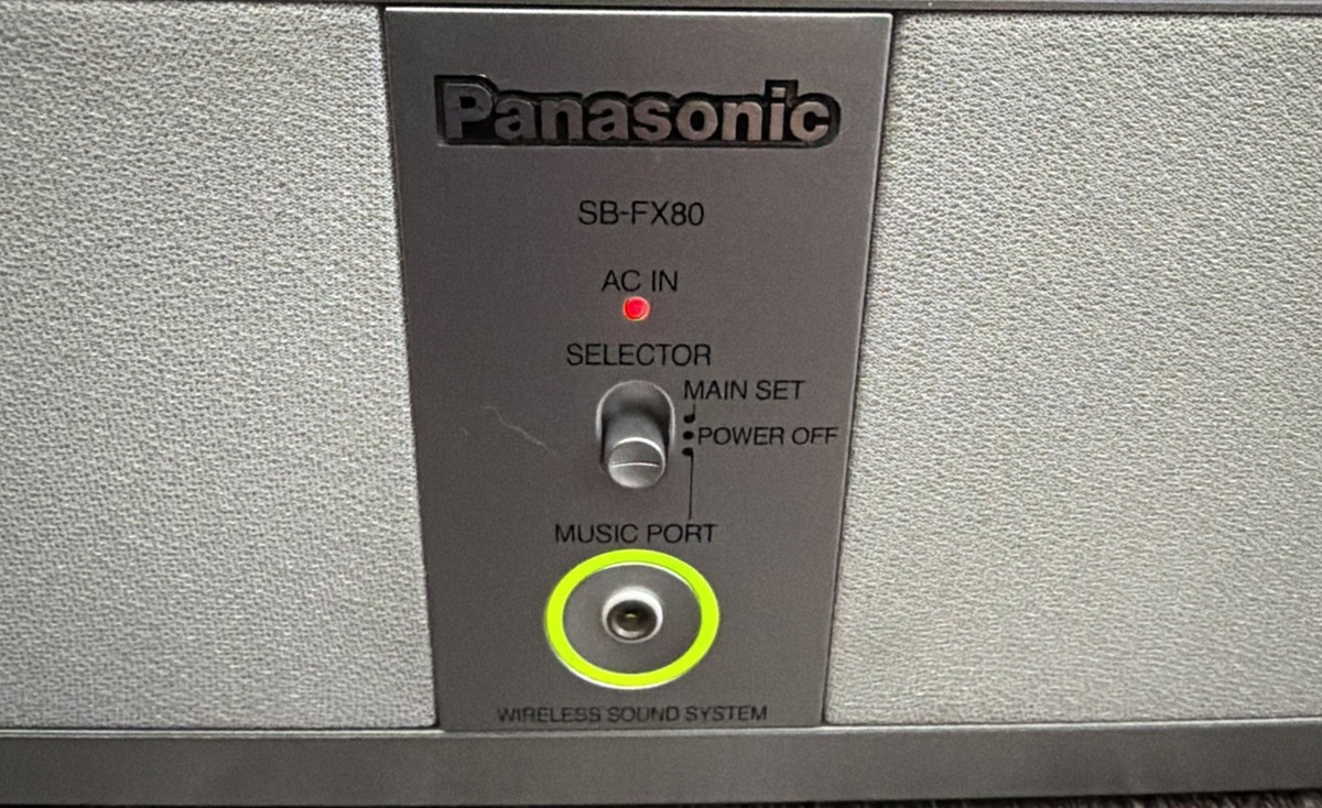 Panasonic Sb-fx80 Wireless Speaker System Single Speaker