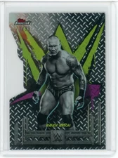 2025 TOPPS FINEST WWE COMMON DIE CUT REFRACTOR RANDY ORTON /99