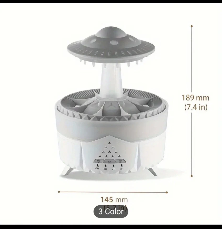 Raindrop Humidifier Water Drop - Image 3 of 4
