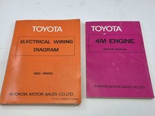 1980 Toyota Electrical Wiring Diagrams & 4M Engines repair Manual