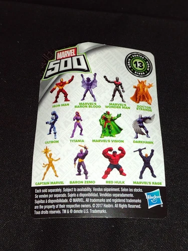 Captain America Marvel 500 Series 13 Miniature Figure - Picture 5 of 7