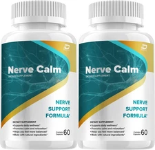 (2 Pack) Nerve Calm Capsules – NerveCalm All Natural Glycogen Support